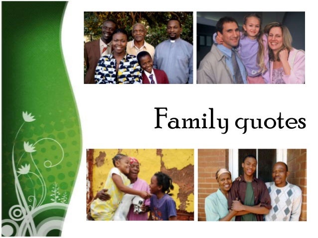 Family quotes