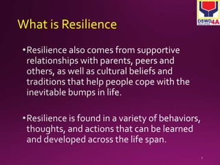 What is Resilience 
 
