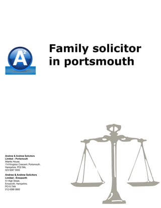Family solicitor in portsmouth
