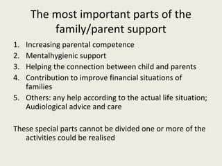 Family support | PPT