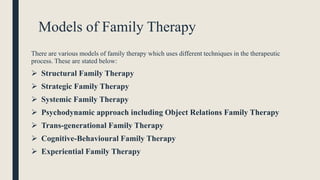 Family therapy PPTX