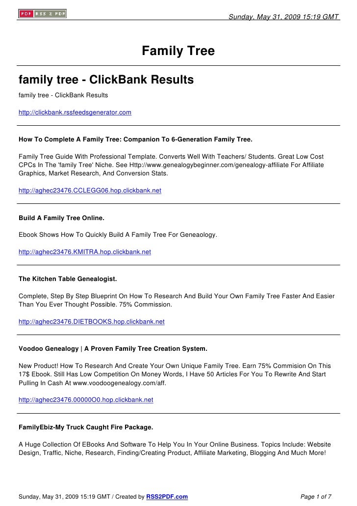 family tree