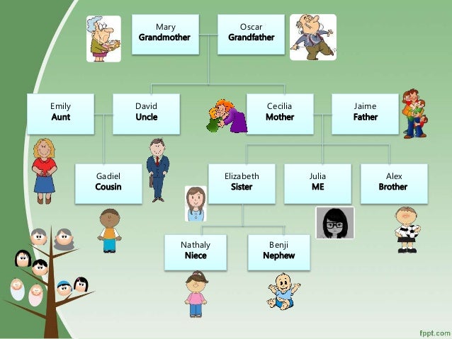 Family  tree  countries nationalities occupations family  