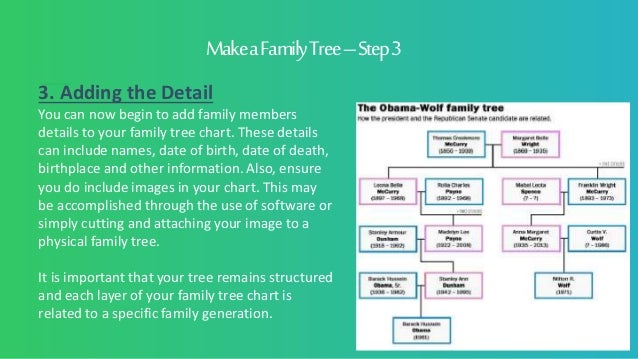 How To Make Family Tree On Chart Paper