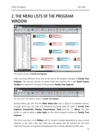 Family Tree Explorer 9 Premium Manual | PDF