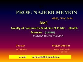 Family types & social evils by Prof Najeeb Memon | PPTX