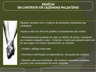  Mudanças ocorridas na organização familiar