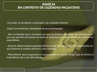  Informação que dispõe cada membro familiar