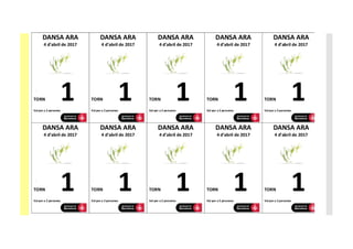 Famílies  dansa Ara 2017