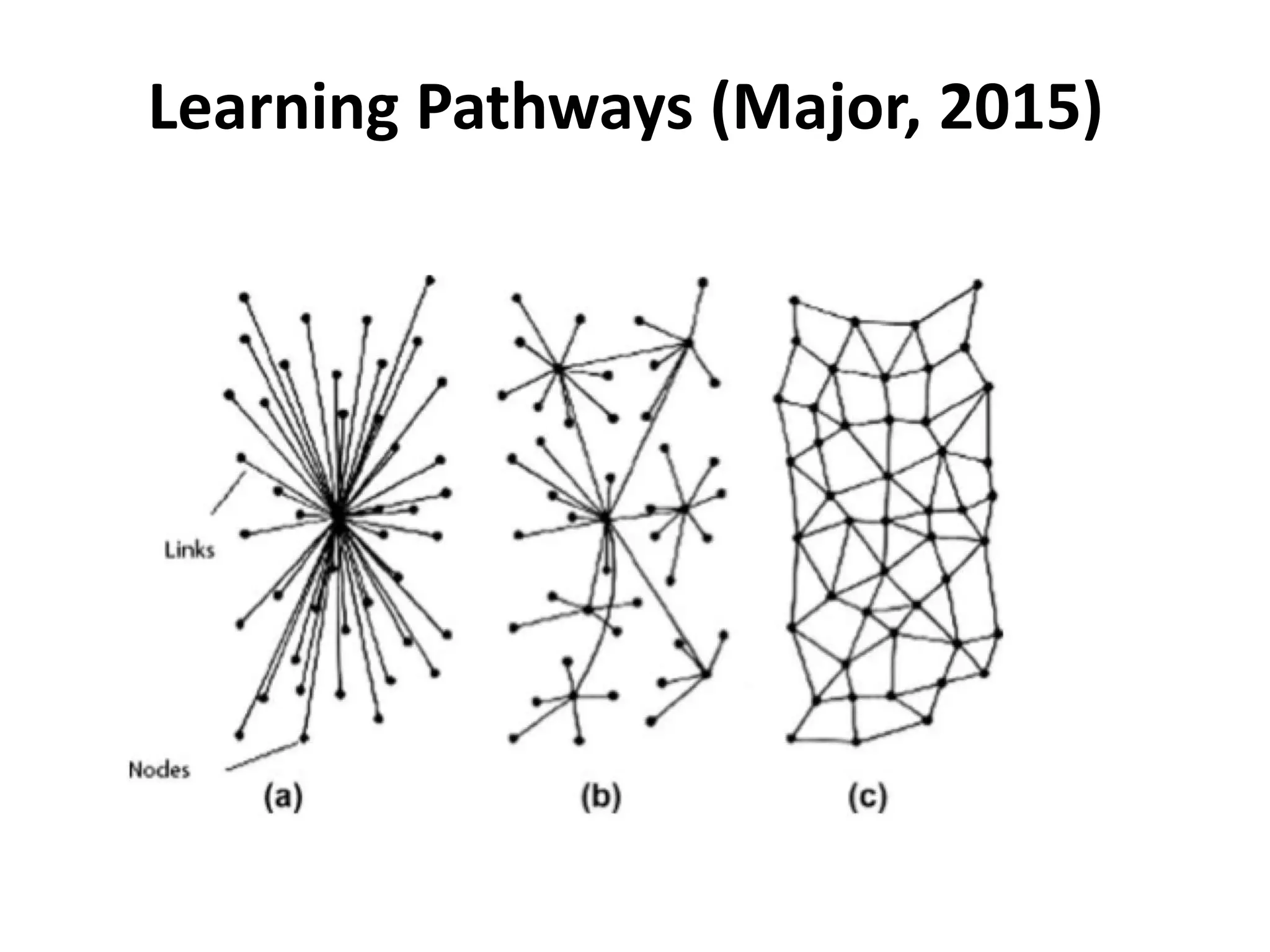 Learning Pathways (Major, 2015)
 