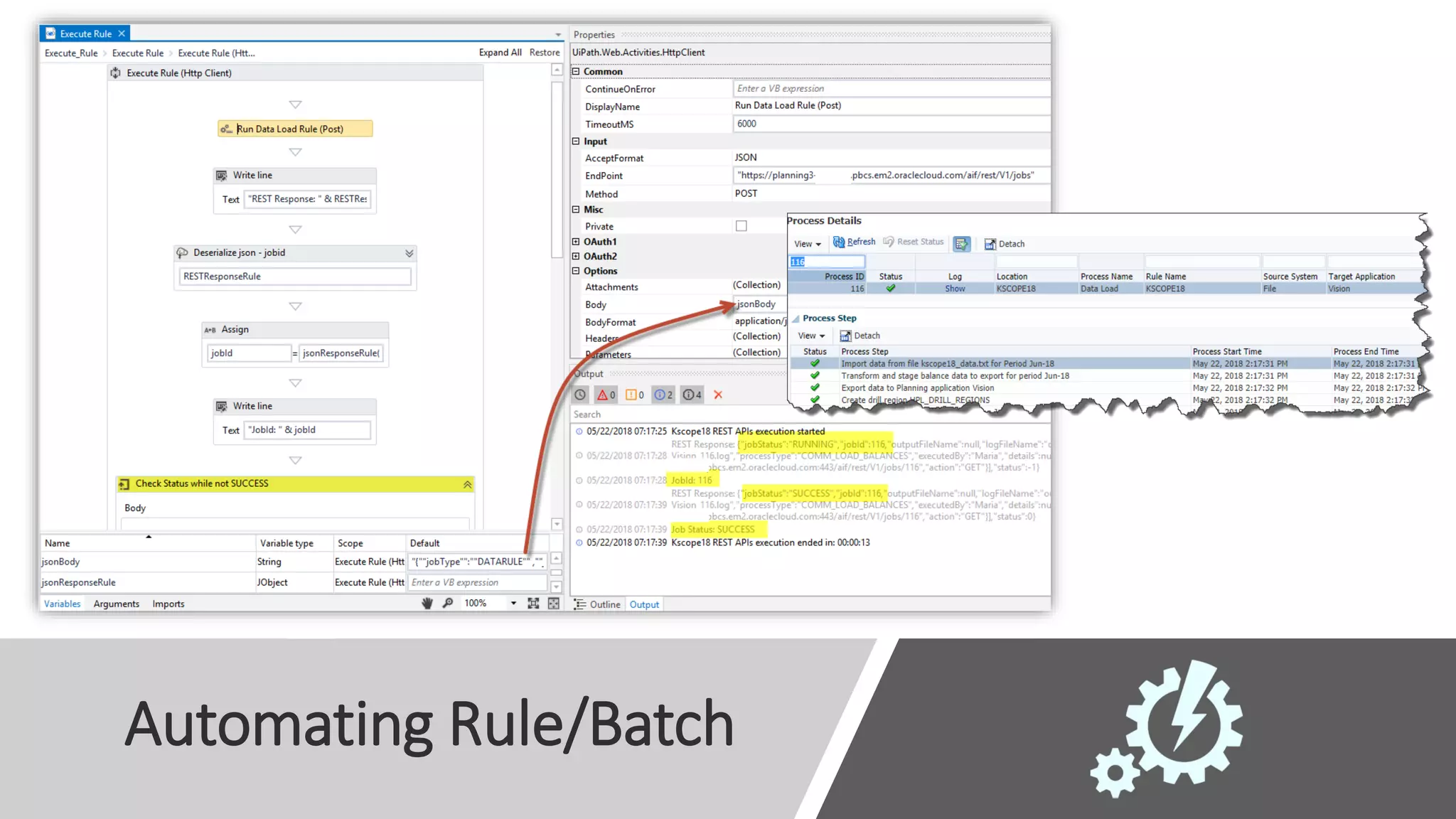 Automating Rule/Batch
 
