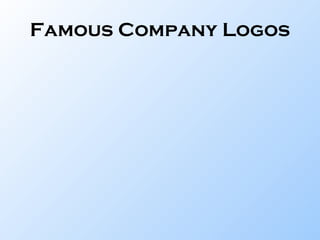 Famous Company Logos 