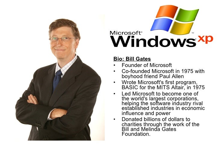 microsoft biography