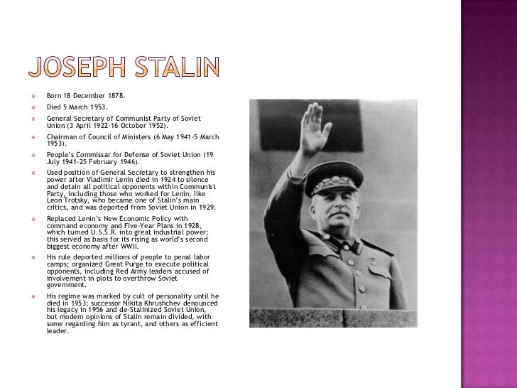 Famous Dictators Famous Dictators