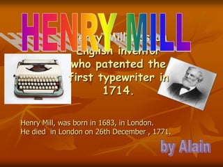 Famous Inventions PPT