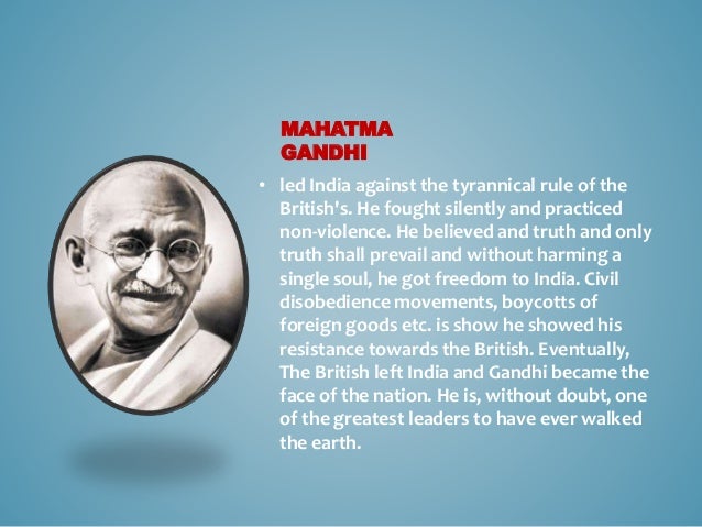 Famous leaders in the history