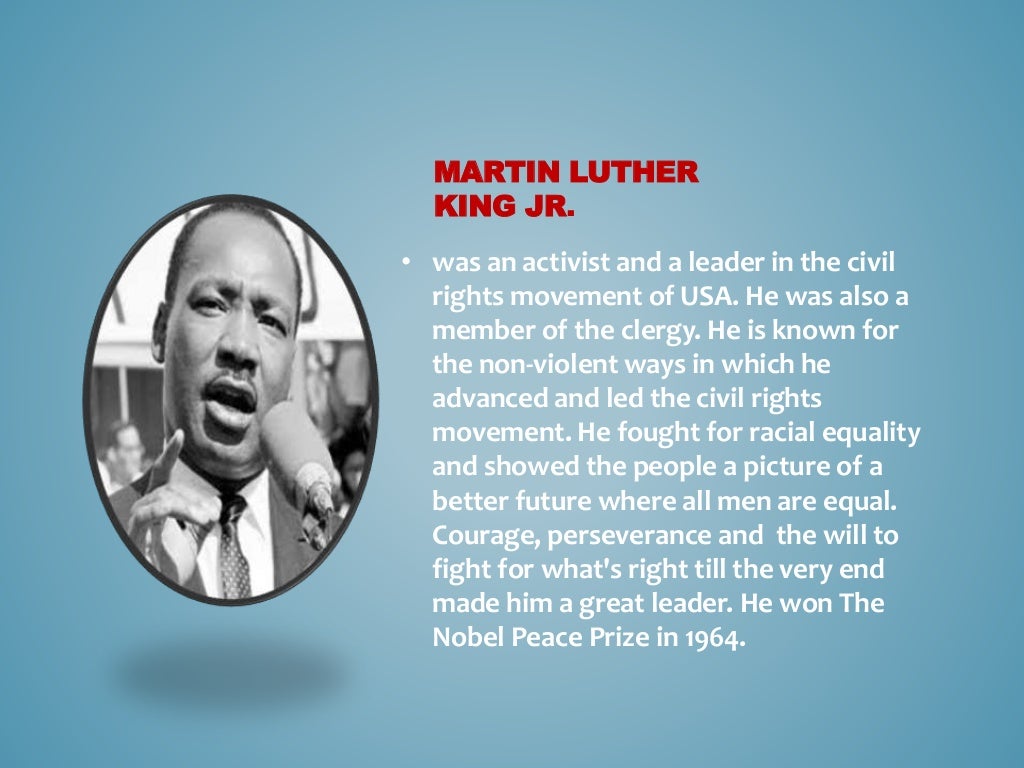 Famous leaders in the history