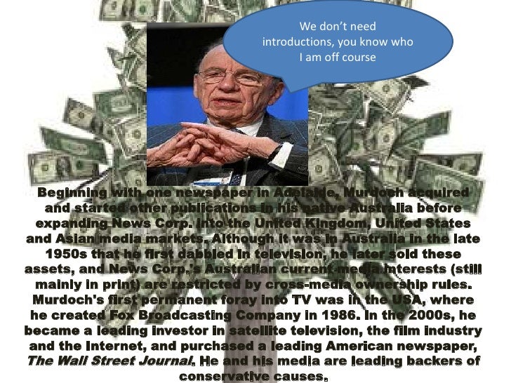 Famous newspaper owners powerpoint1