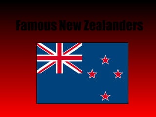 Famous New Zealanders 
