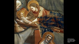GIOTTO di Bondone
No. 17 Scenes from the
Life of Christ: 1. Nativity:
Birth of Christ (detail)
1304-06
 