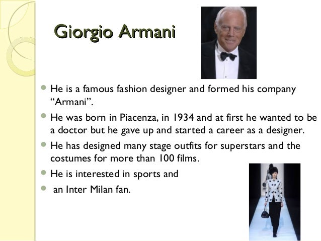 Famous People From Italy