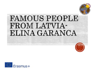 Famous people from latvia