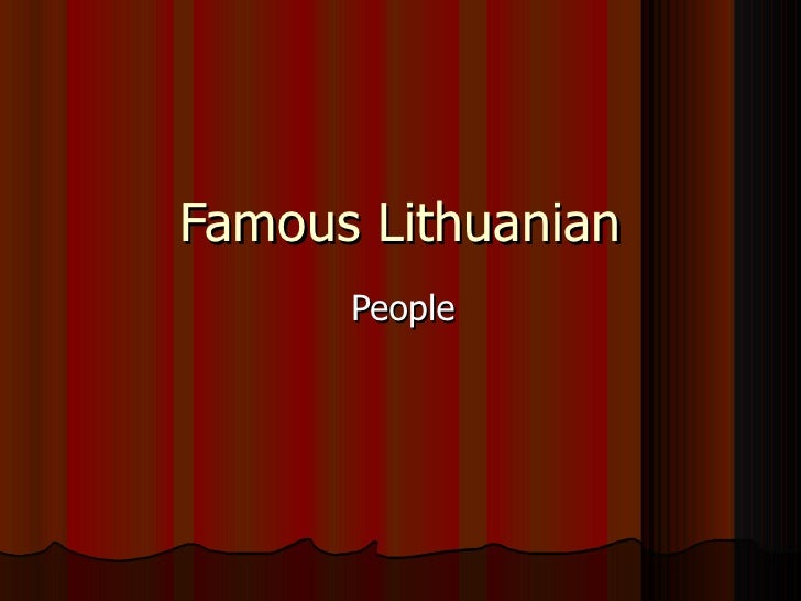 famous people in lithuania lithuanian christmas traditions
