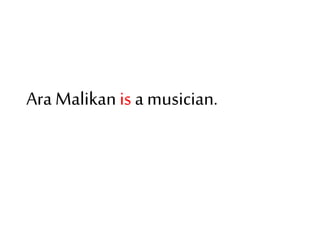 Malikan Famous people. Past Simple to be | PPT
