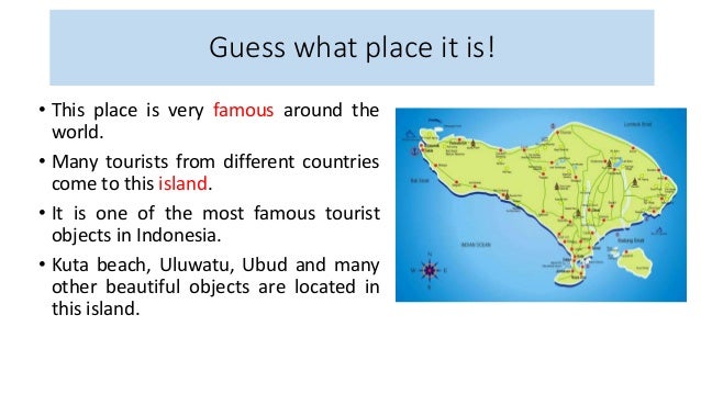 Descriptive Text Quizz Famous places around the world