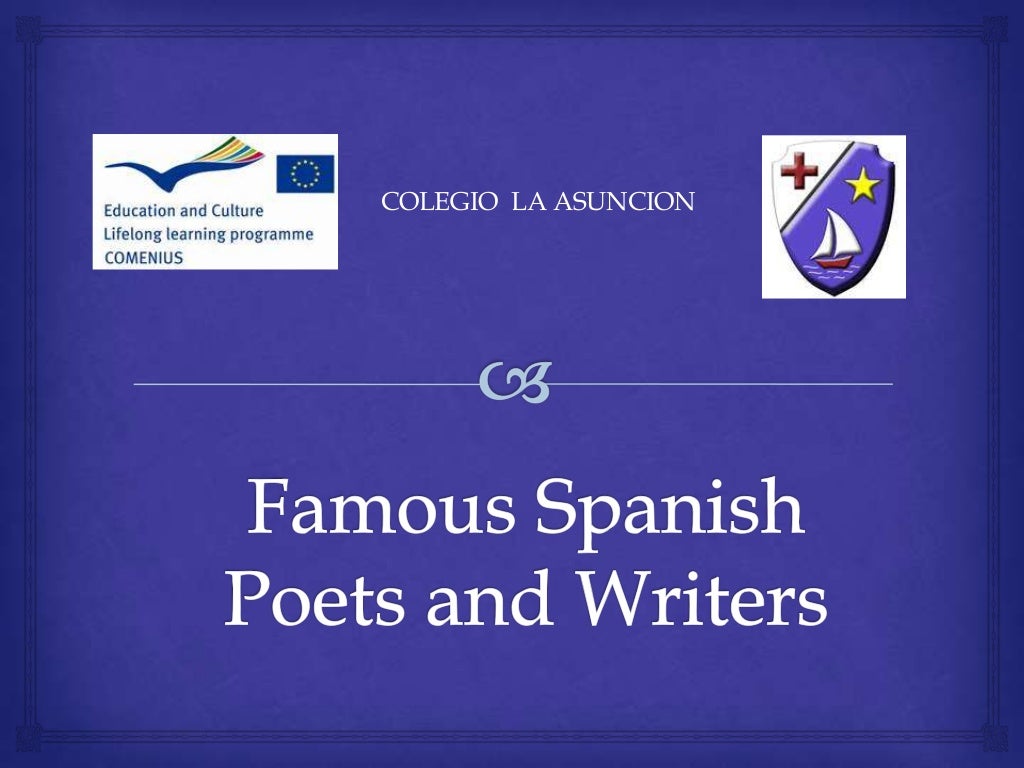 Famous spanish poets and writers