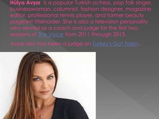 Famous turkish people