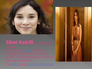 Famous turkish people