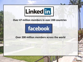 Over 47 million members in over 200 countriesOver 200 million members across the world