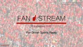 Fan Stream Pitch Deck