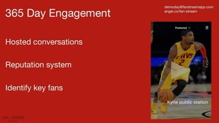 Fan Stream Pitch Deck