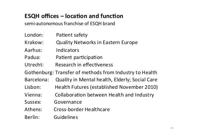 Europrean Health Futures Forum FAN Club Presentation