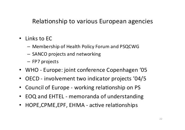 Europrean Health Futures Forum FAN Club Presentation
