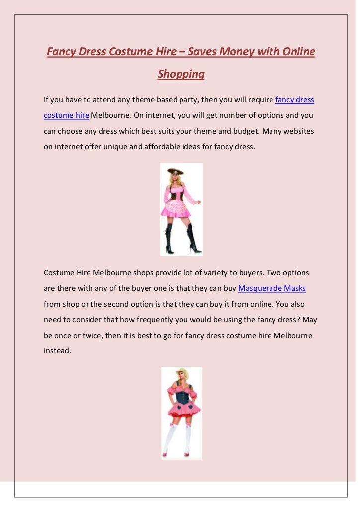 best fancy dress websites