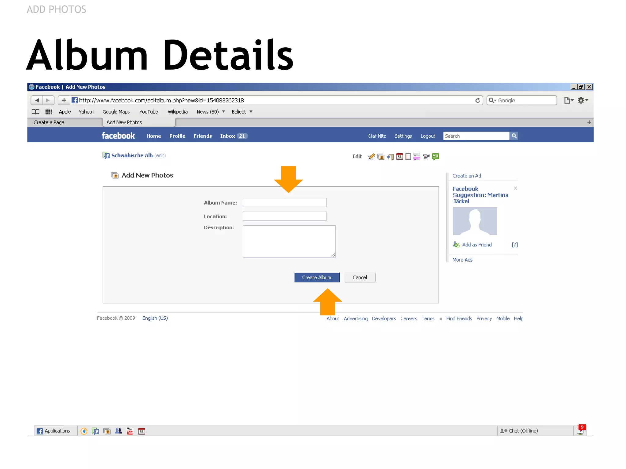 Album Details ADD PHOTOS 