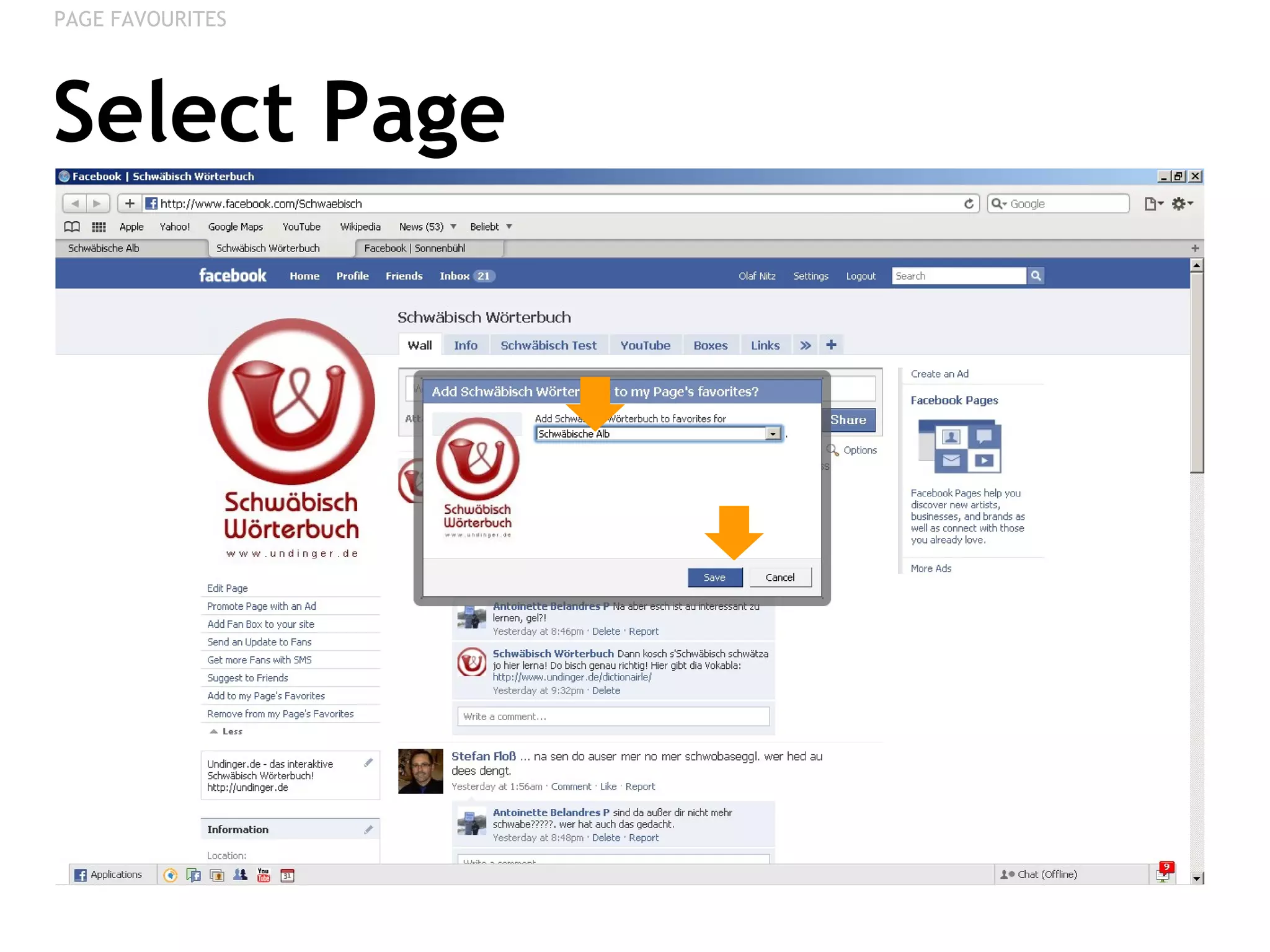 Select Page PAGE FAVOURITES 