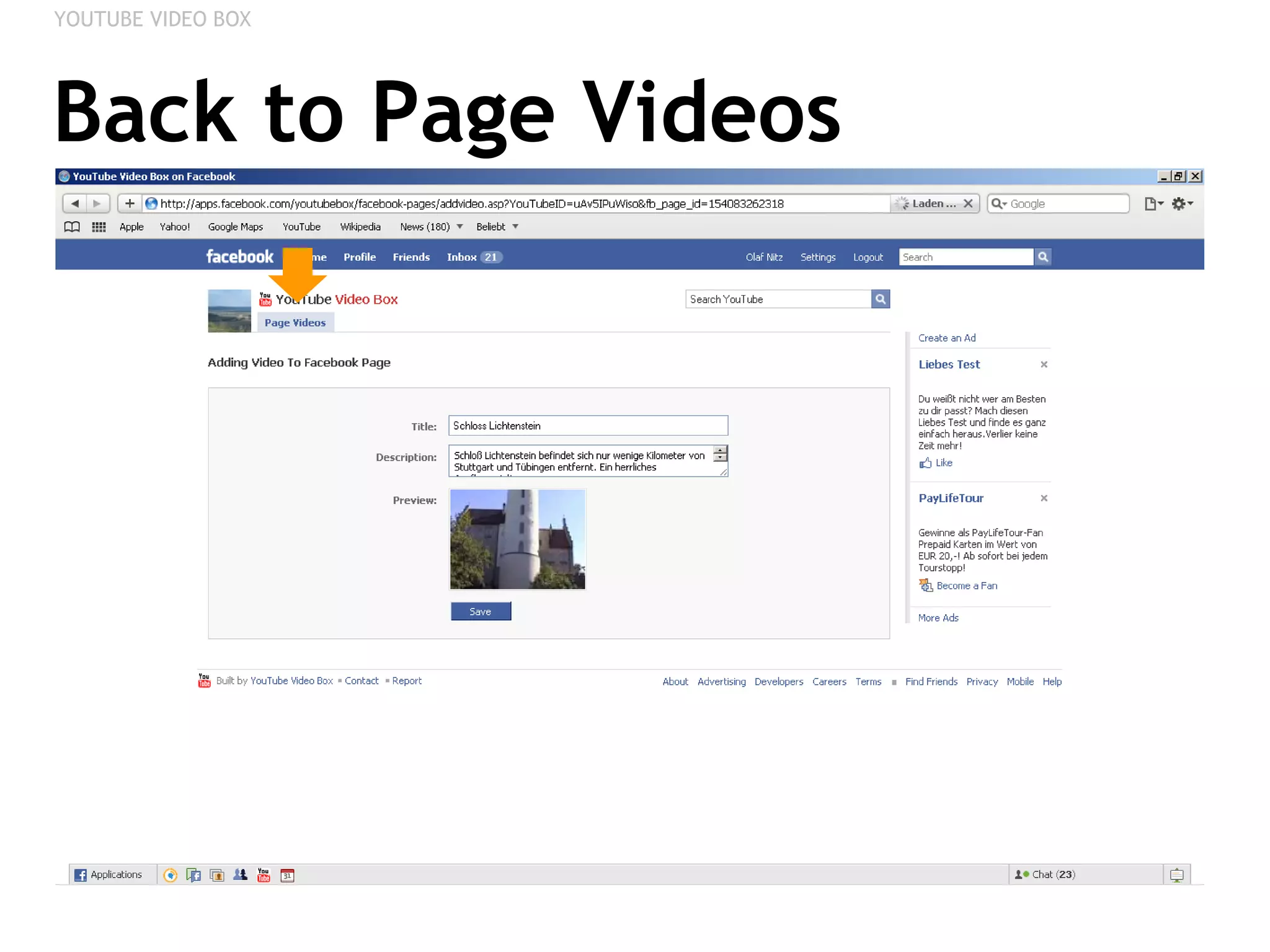 Back to Page Videos YOUTUBE VIDEO BOX 
