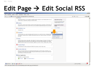 Edit Page    Edit Social RSS RSS / BLOG 