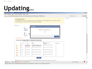 Updating… RSS / BLOG 