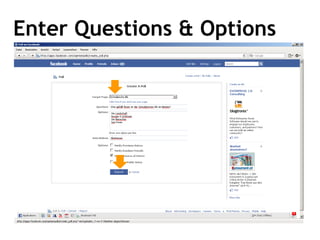 Enter Questions & Options 
