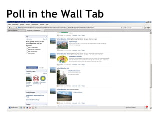 Poll in the Wall Tab 