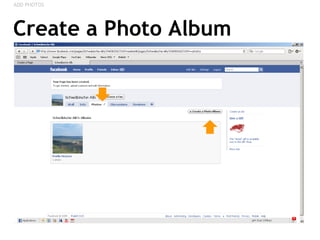 Create a Photo Album ADD PHOTOS 