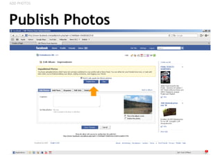 Publish Photos ADD PHOTOS 