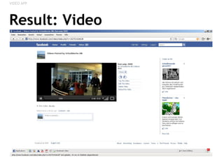 Result: Video VIDEO APP 