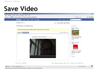 Save Video VIDEO APP: WEBCAM 