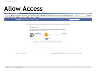 Allow Access YOUTUBE PLAYER 